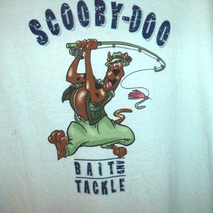 Vintage 2003 Scooby Doo Bait and Tackle Shirt L - XL
